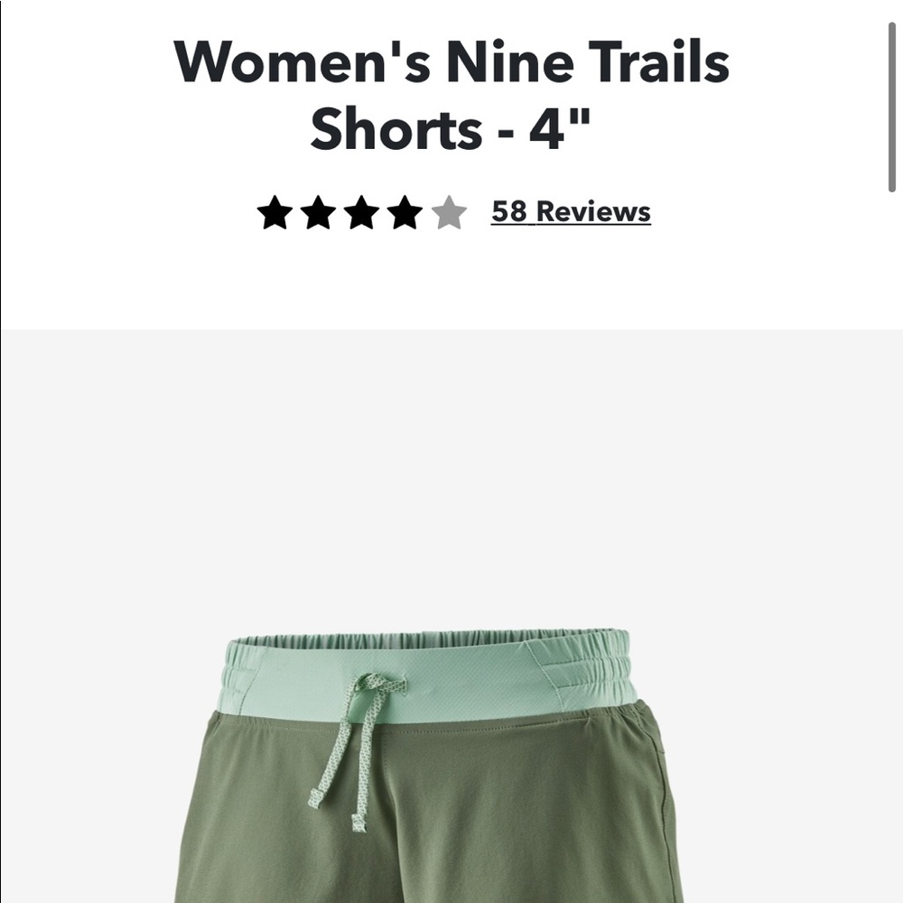 Patagonia Women’s Nine Trail Shorts